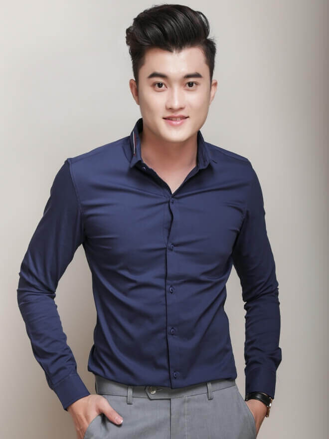may đồng phục sơ mi nam 