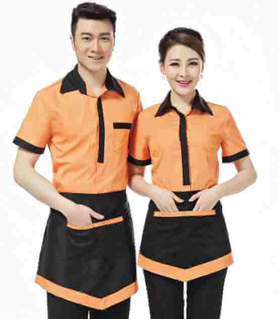 sơ mi đồng phục quán ăn